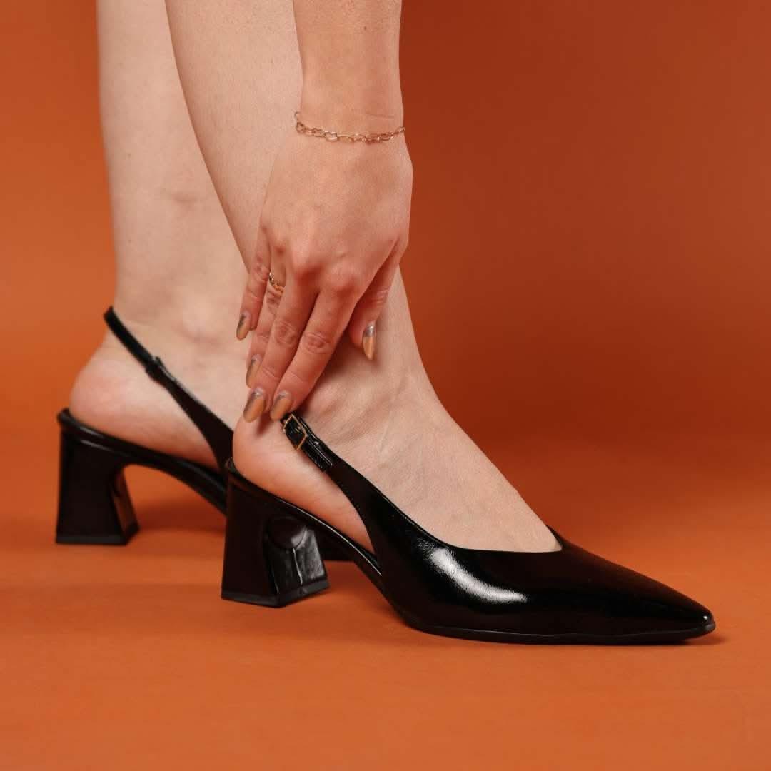 SANDALIA SALTO FEMININO KAREN - Banana Calçados -